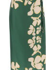 Raquel Diniz 's silk floral wrap skirt