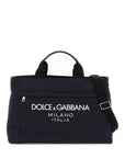 Dolce & Gabbana rubberized logo nylon duffle bag