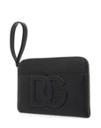 Dolce & Gabbana "embossed leather media pouch