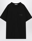 Givenchy Black cotton T-shirt with logo patch