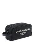 Dolce & Gabbana rubberized logo beauty case