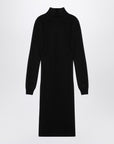 Givenchy Black wool-blend turtleneck dress