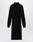Givenchy Black wool-blend turtleneck dress