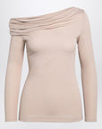 Givenchy Beige sweater with bare shoulder