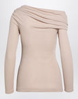 Givenchy Beige sweater with bare shoulder