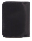 Guidi black kangaroo leather wallet for men with snap closure and compartments