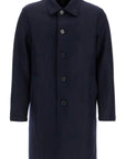 Harris Wharf London single-breasted pressed wool coat