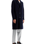 Harris Wharf London double-breasted wool coat in boiled