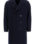 Harris Wharf London double-breasted wool coat in boiled