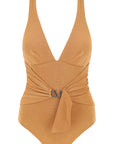 Max Mara Beachwear "full jersey and lurex jumpsuit