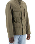 Woolrich "field jacket in cotton and linen blend"