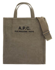 A.P.C. récupération canvas shopping bag