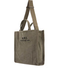 A.P.C. récupération canvas shopping bag