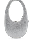 Coperni glittered swipe mini hobo bag