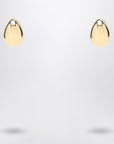 Coperni Gold C logo earrings