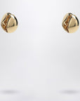 Coperni Gold C logo earrings