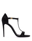 Dolce & Gabbana satin t-bar sandals in