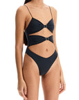 Tropic Of C one-piece high twist swims