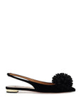 Aquazzura velvet slingback coutur