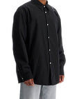 Marni padded overshirt with embroidered logo