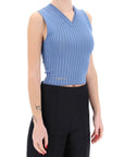 Marni sleeveless ribbed knit top