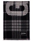 JEAN PAUL GAULTIER wool tartan scarf for