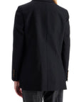 Blaze Milano everynight alcanara double-breasted blazer