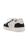 Axel Arigato sneaker dice lo beige and black in leather and suede with recycled materials