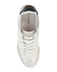 Axel Arigato white leather and suede sneakers dice t-toe with recycled materials