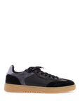 Axel Arigato black low sneakers in eco-friendly leather and suede with beige sole