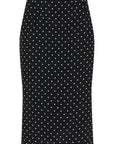 Dolce & Gabbana stretch charmeuse pencil skirt