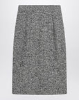 Dolce & Gabbana Dolce&Gabbana Pencil skirt in speckled wool blend
