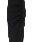 Ganni midi skirt with ornamental bows