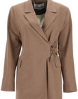 Ganni double-breasted blazer with