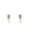 Alessandra Rich dangling clip-on earrings