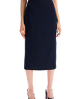 Alessandra Rich virgin wool midi skirt