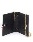 Thom Browne leather crossbody card holder