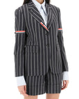 Thom Browne striped single-breasted jacket