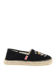 Kenzo canvas espadrilles with logo embroidery