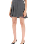 Thom Browne wool pleated mini skirt