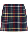 Thom Browne wool twill mini skirt in