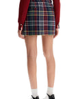 Thom Browne wool twill mini skirt in