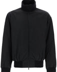 Fear Of God black nylon bomber with high collar