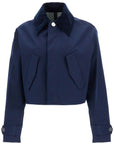 Ami Alexandre Matiussi cropped canvas jacket for women