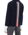 Thom Browne cotton-cashmere knit jacket