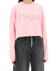 Marni "organic cotton sweatshirt with hand-embroid