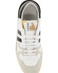 Lanvin 'mesh and leather clay sneakers with