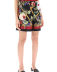 Dolce & Gabbana rose garden pajama shorts