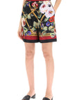 Dolce & Gabbana rose garden pajama shorts