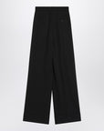 Dolce & Gabbana Dolce&Gabbana Black wool-blend trousers